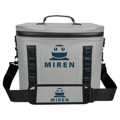 Lichtgrijs 30 Can Soft Sided Cooler Waterdicht Voor Camping Picknick OEM ODM