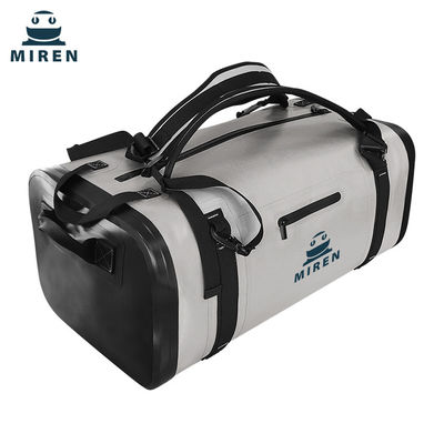 TPU-materiaal 50L waterdicht koffertje lichtgrijs voor buitenreizen