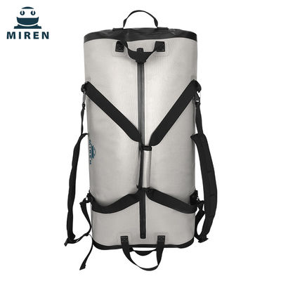 Waterbestendige Dry Bag Plunjezak 70 Liter Lichtgrijs Kleur TPU Materiaal