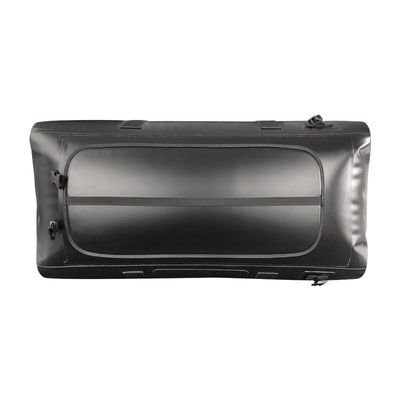 TPU Outdoor waterdichte droge plunjezak 120L zwarte kleur voor kamperen