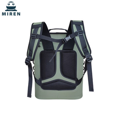 Groene Hypalon lekvrije koelrugzak 25L voor campingpicknick