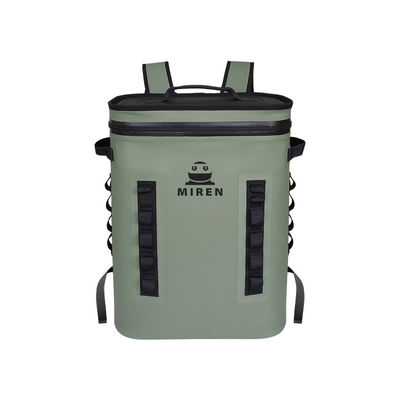 Groene Hypalon lekvrije koelrugzak 25L voor campingpicknick