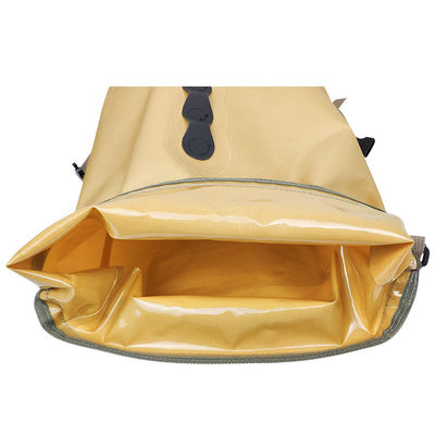 TPU Materiaal Gele Rugzak Waterdicht 16L Lichtgewicht Multifunctioneel