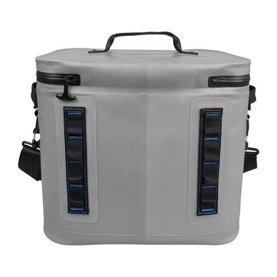Lichtgewicht draagbare 20L koeltas lichtgrijze kleur voor barbecue camping