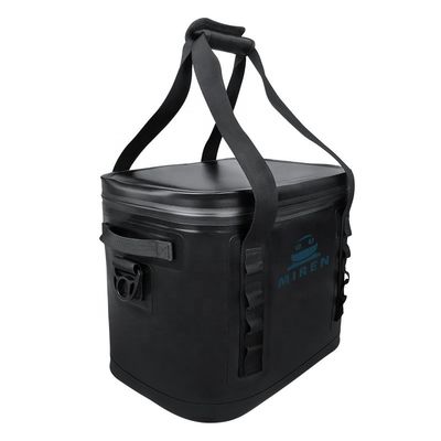 Multifunctionele zwarte koeltas van 20 liter, lichtgewicht voor buitenactiviteiten