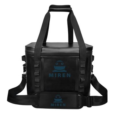 Multifunctionele zwarte koeltas van 20 liter, lichtgewicht voor buitenactiviteiten