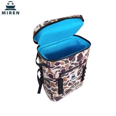Outdoor TPU 36 blik koeler tas, camouflage koeler rugzak voor kamperen wandelen