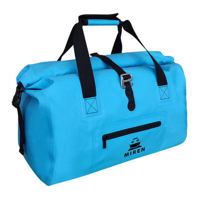 Draagbare blauwe PVC waterdichte droge zak lichtgewicht 35L capaciteit