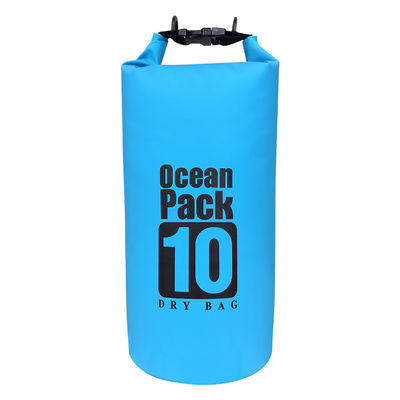 500D PVC Zachte Waterbestendige Dry Bag 10 Liter Voor Vissen Sport ODM