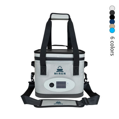 Populaire aanpasbare piepzinnige 14L zachte koeltas met Bluetooth Audio.